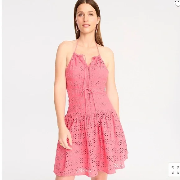 NWT J. Crew Anguilla Mini Halter Dress - Picture 2 of 10